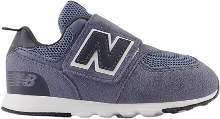 New Balance 574 Sneakers Junior grijs - blauw - zwart - 20