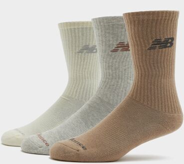 New Balance 6-Pack Everyday Crew Socks, meerkleurig - L