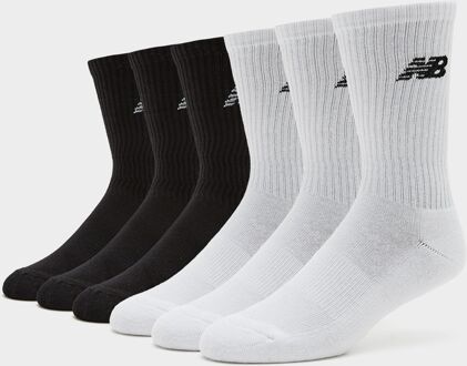 New Balance 6-Pack Everyday Crew Socks, meerkleurig - L