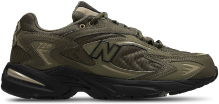 New Balance 725 Sneakers Heren - Olijf - Maat 41.5 - Leer Olive