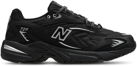 New Balance 725 Sneakers Heren - Zwart - Maat 42.5 - Suède Black