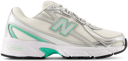 New Balance 740 Kindersneakers - Zilver - Maat 37.5 - Leer Silver