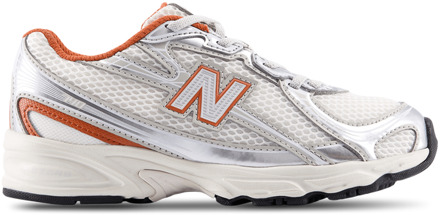 New Balance 740 Peuterschoenen - Zilver - Maat 35 - Leer Silver