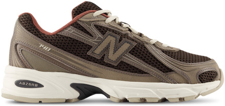 New Balance 740 Sneakers Dames - Beige - Maat 38.5 - Leer