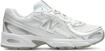 New Balance 740 Sneakers Heren - Wit - Maat 42.5 - Mesh/Synthetisch White