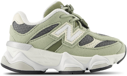 New Balance 9060 Babyschoenen - Groen - Maat 23 - Leer Green