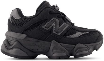 New Balance 9060 Babyschoenen - Zwart - Maat 21.5 - Leer Black