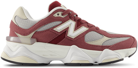 New Balance 9060 Kindersneakers - Rood - Maat 40 - Leer Red