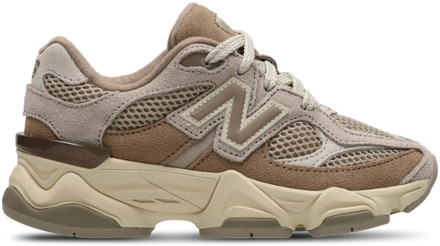 New Balance 9060 Peuterschoenen - Bruin - Maat 32.5 - Leer Brown