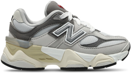 New Balance 9060 Peuterschoenen - Grijs - Maat 28.5 - Leer Grey