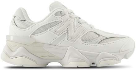 New Balance 9060 Peuterschoenen - Wit - Maat 33.5 - Leer White