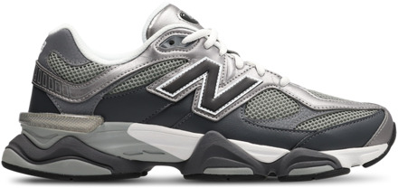 New Balance 9060 Sneakers Dames - Grijs - Maat 37 - Leer Grey