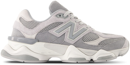 New Balance 9060 Sneakers Dames - Grijs - Maat 39.5 - Leer Grey