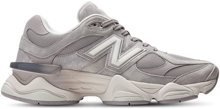 New Balance 9060 Sneakers Dames - Grijs - Maat 39.5 - Leer Grey