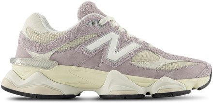 New Balance 9060 Sneakers Dames - Grijs - Maat 40.5 - Leer Grey