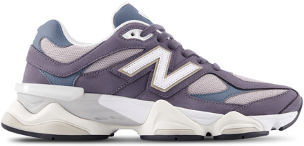 New Balance 9060 Sneakers Dames - Grijs - Maat 40 - Leer Grey