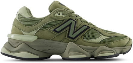 New Balance 9060 Sneakers Dames - Groen - Maat 36.5 - Leer Green