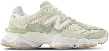 New Balance 9060 Sneakers Dames - Groen - Maat 40 - Leer Green
