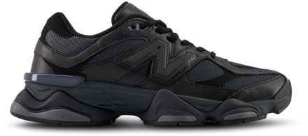 New Balance 9060 Sneakers Dames - Zwart - Maat 39.5 - Leer Black