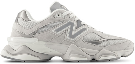 New Balance 9060 Sneakers Heren - Grijs - Maat 40 - Leer Grey
