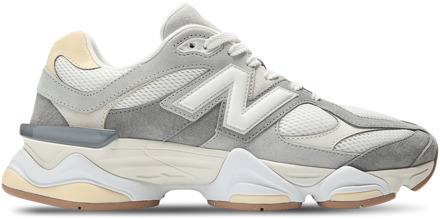 New Balance 9060 Sneakers Heren - Grijs - Maat 46.5 - Leer Grey