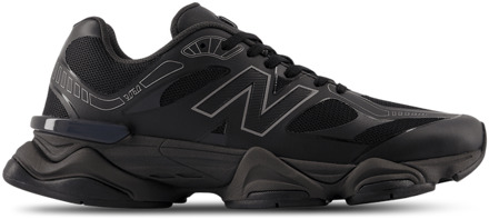 New Balance 9060z Sneakers Heren - Zwart - Maat 45 - Leer Black