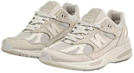 New Balance 991v2 miuk stone island ghost pack sand Wit - 42