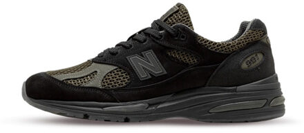 New Balance 991v2 x stone island black olive Zwart - 39,5