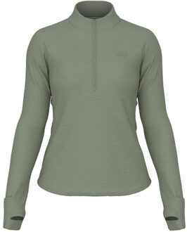New Balance Athletics Heat Grid 1/2 Zip Dames lichtgroen - XL