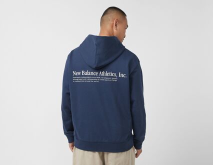 New Balance Athletics Hoodie, Navy - M