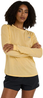 New Balance Athletics Longsleeve T-Shirt Dames oranje - XL