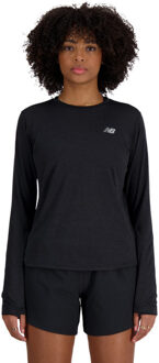 New Balance Athletics Longsleeve T-Shirt Dames zwart - M