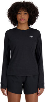 New Balance Athletics Longsleeve T-Shirt Dames zwart - XL