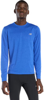 New Balance Athletics Longsleeve T-Shirt Heren blauw