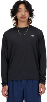 New Balance Athletics Longsleeve T-Shirt Heren zwart - XL