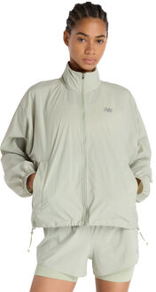 New Balance Athletics Packable Jack Dames lichtgroen