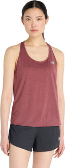 New Balance Athletics Singlet Dames bordeaux