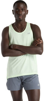 New Balance Athletics Singlet Heren groen - XL