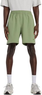 New Balance Athletics Stretch Woven 7" Casual Short Heren L Groen