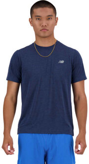 New Balance Athletics T-Shirt Heren navy - M