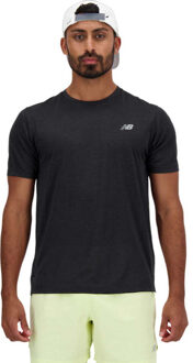 New Balance Athletics T-Shirt Heren zwart - L