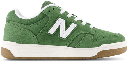 New Balance B480 Peuterschoenen - Wit - Maat 33.5 - Leer White