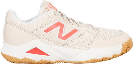 New Balance Coco Del Ray Tennisschoenen Dames-Wit,Oranje - 42.5