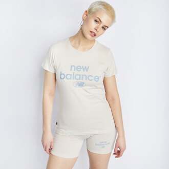 New Balance Essentials - Dames T-shirts White - XS