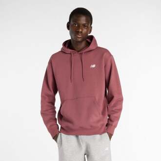 New Balance Essentials Fleece Sweater Met Capuchon Heren-Roest - L