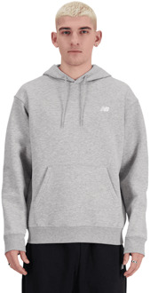 New Balance Essentials Hoodies Heren - Grijs - Maat XL - Katoen French Terry Grey