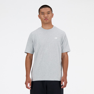 New Balance Essentials T-shirts Heren - Grijs - Maat XS - Katoen Jersey Grey