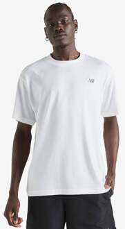 New Balance Essentials T-shirts Heren - Wit - Maat XXL - Katoen Jersey White
