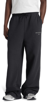 New Balance fleece Broeken Heren - Zwart - Maat XL - Katoen Jersey Black