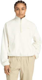 New Balance fleece Sweatshirts Dames - Beige - Maat XS - Poly Jersey